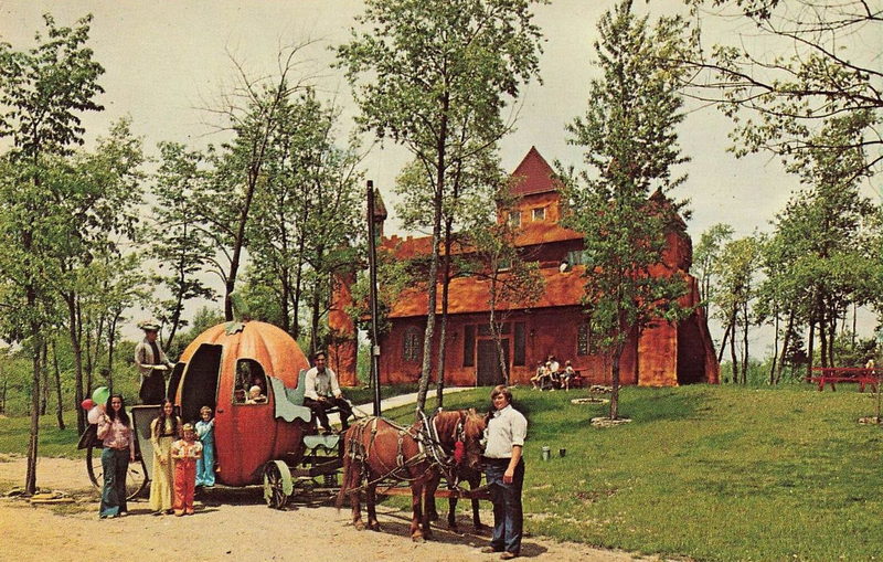 Fantasy Land - Vintage Postcard